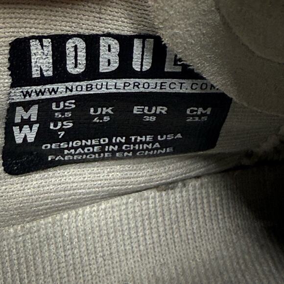 NO BULL Superfabric Trainers CrossFit Shoes Mens 5.5 Womens 7 Gray - Picture 6 of 7